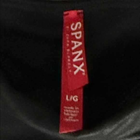 SPANX Black High-Waisted Leggings - Picture 2 of 5